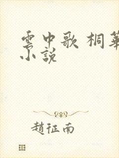 云中歌 桐华 小说