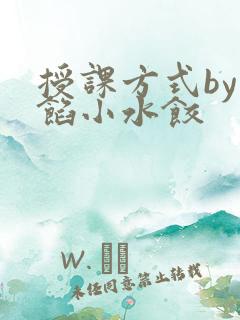 授课方式by肉馅小水饺