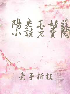 阳光正好苏玥玥小说免费阅读