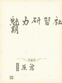 魅力研习社43期