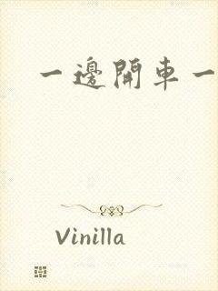 一边开车一边做