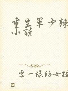 重生军少辣娇妻小说