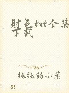 财色txt全集下载