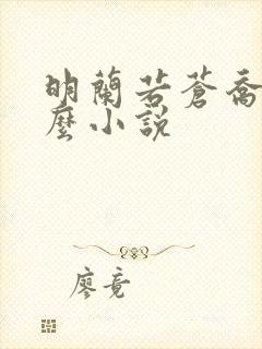 明兰若苍乔是什么小说