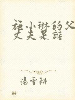 施小琳的父亲和丈夫是谁