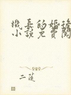 机长的婚后日常小说免费阅读