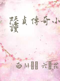 陆贞传奇小说阅读