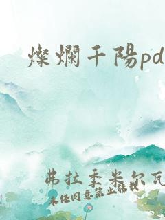 灿烂千阳pdf
