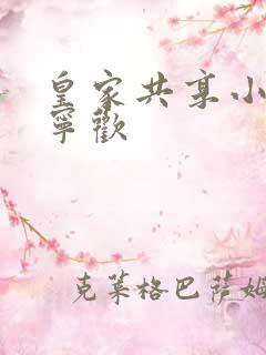 皇家共享小公主宁欢