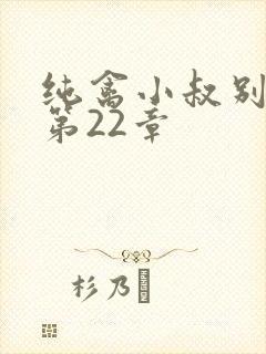 纯禽小叔别太猛第22章