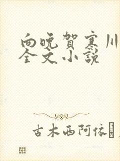 向晚贺寒川免费全文小说