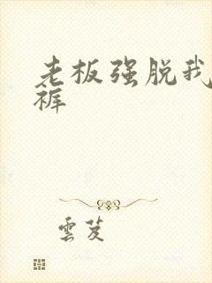 老板强脱我的内裤