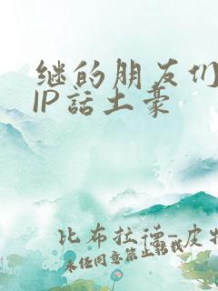 继的朋友们SVIP话土豪