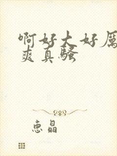 啊好大好厉害好爽真骚