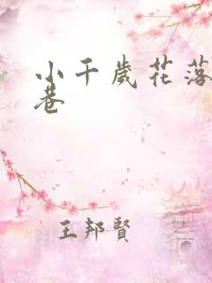 小千岁花落乌衣巷