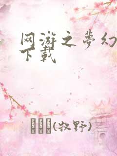 网游之梦幻现实下载