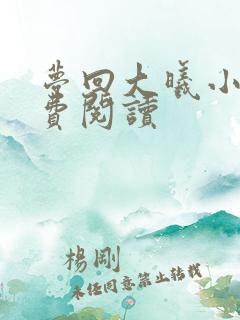 梦回大曦小说免费阅读