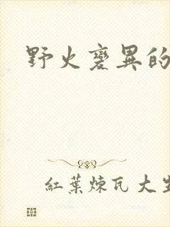 野火变异的父爱