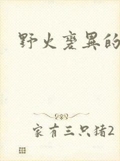 野火变异的父爱