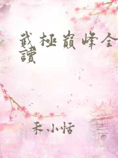 武极巅峰全文阅读