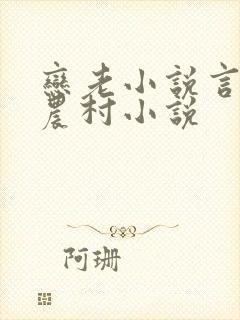 恋老小说言情网农村小说