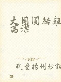 大团圆结亲情会高洁