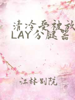 清冷受被放置PLAY分腿器