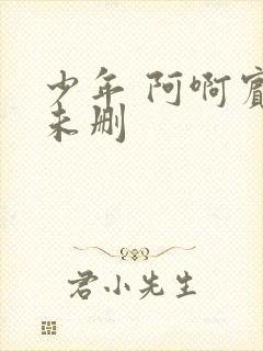 少年 阿啊宾文未删