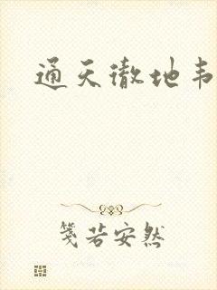 通天彻地韦小宝