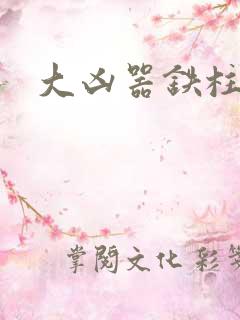 大凶器铁柱小说