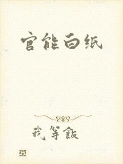 官能白纸
