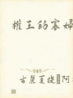 权王的寡妇糖妃