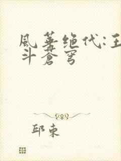 风华绝代:王妃斗苍穹