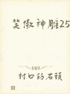 笑傲神雕25