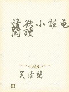 情欲小说龟全文阅读