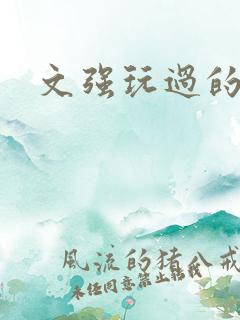 文强玩过的女人