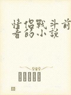 情侣战斗前适合看的小说