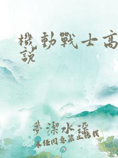 机动战士高达小说