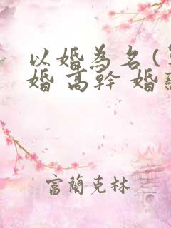 以婚为名 (军婚 高干 婚恋)