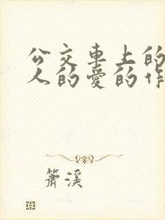 公交车上的陌生人的爱的作文