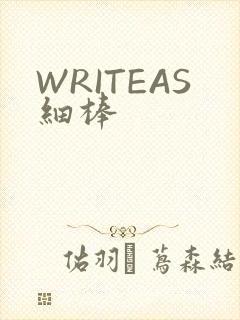 WRITEAS细棒