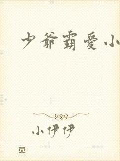 少爷霸爱小丫头