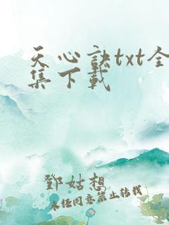 天心诀txt全集下载