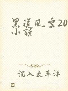 黑道风云20年小说
