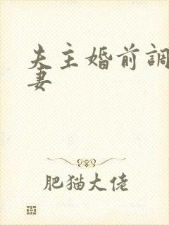 夫主婚前调教奴妻