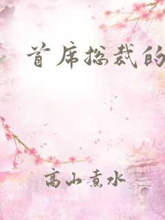 首席总裁的逃妻