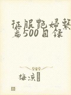 征服艳妇系列短篇500目录