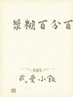 浆糊百分百全文