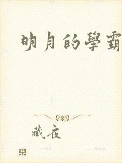 明月的学霸男友