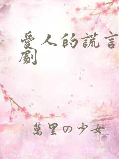 爱人的谎言电视剧